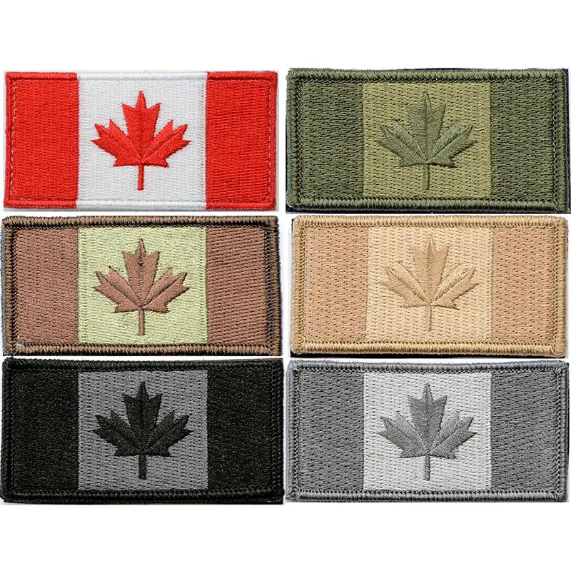 911 Supply Canadian Flag Patches.