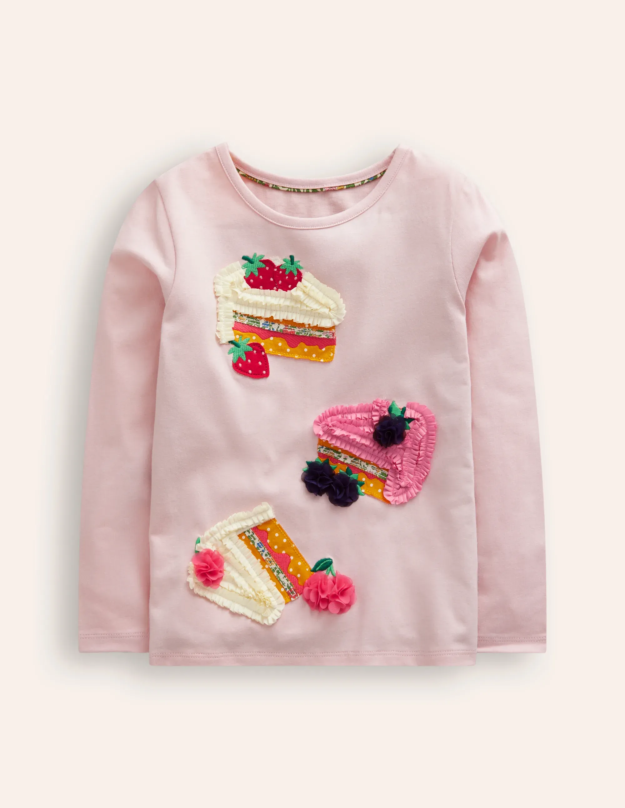 Appliqué Long Sleeve Top