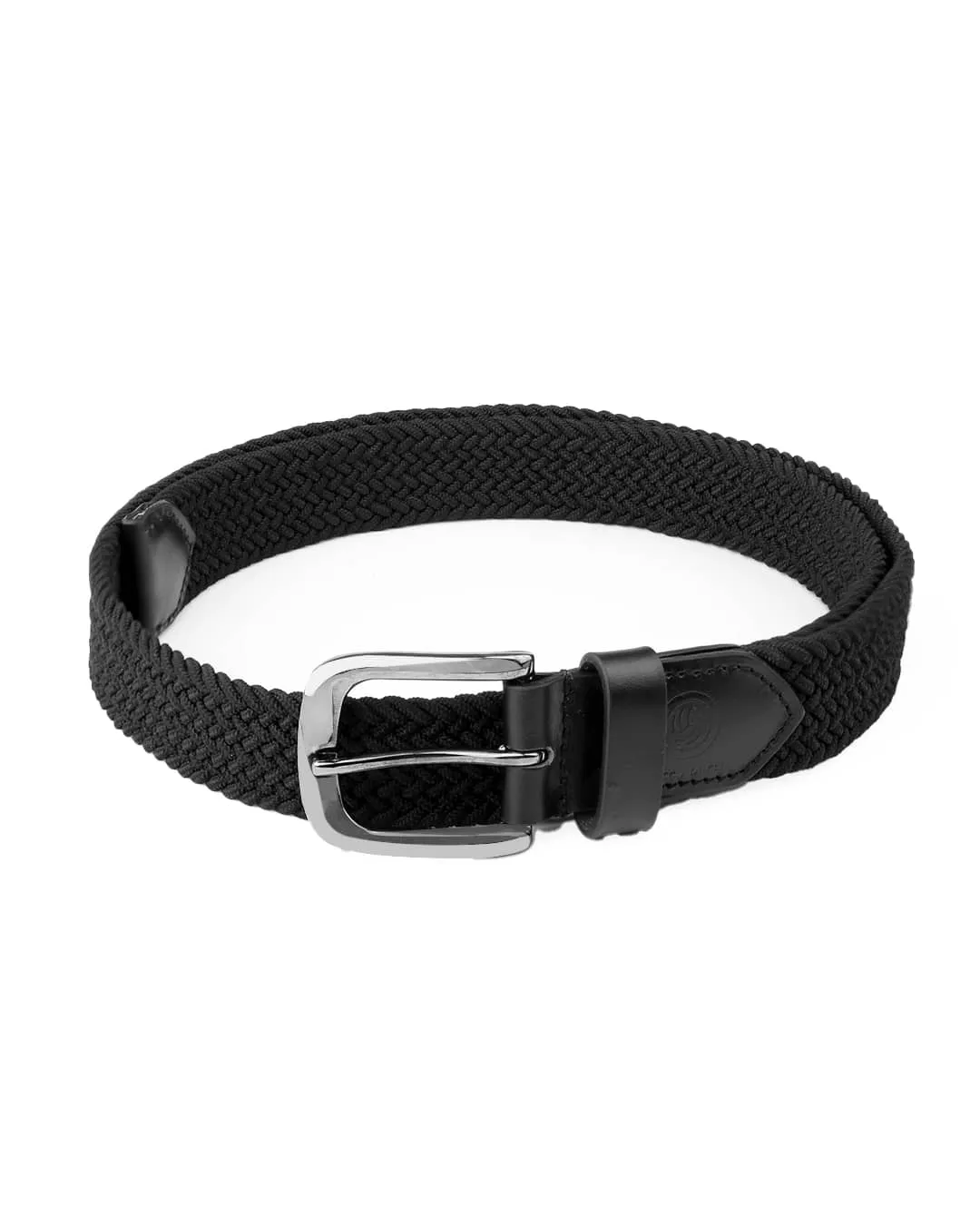 Bacca Bucci Men's Elastic Braided Golf Belt