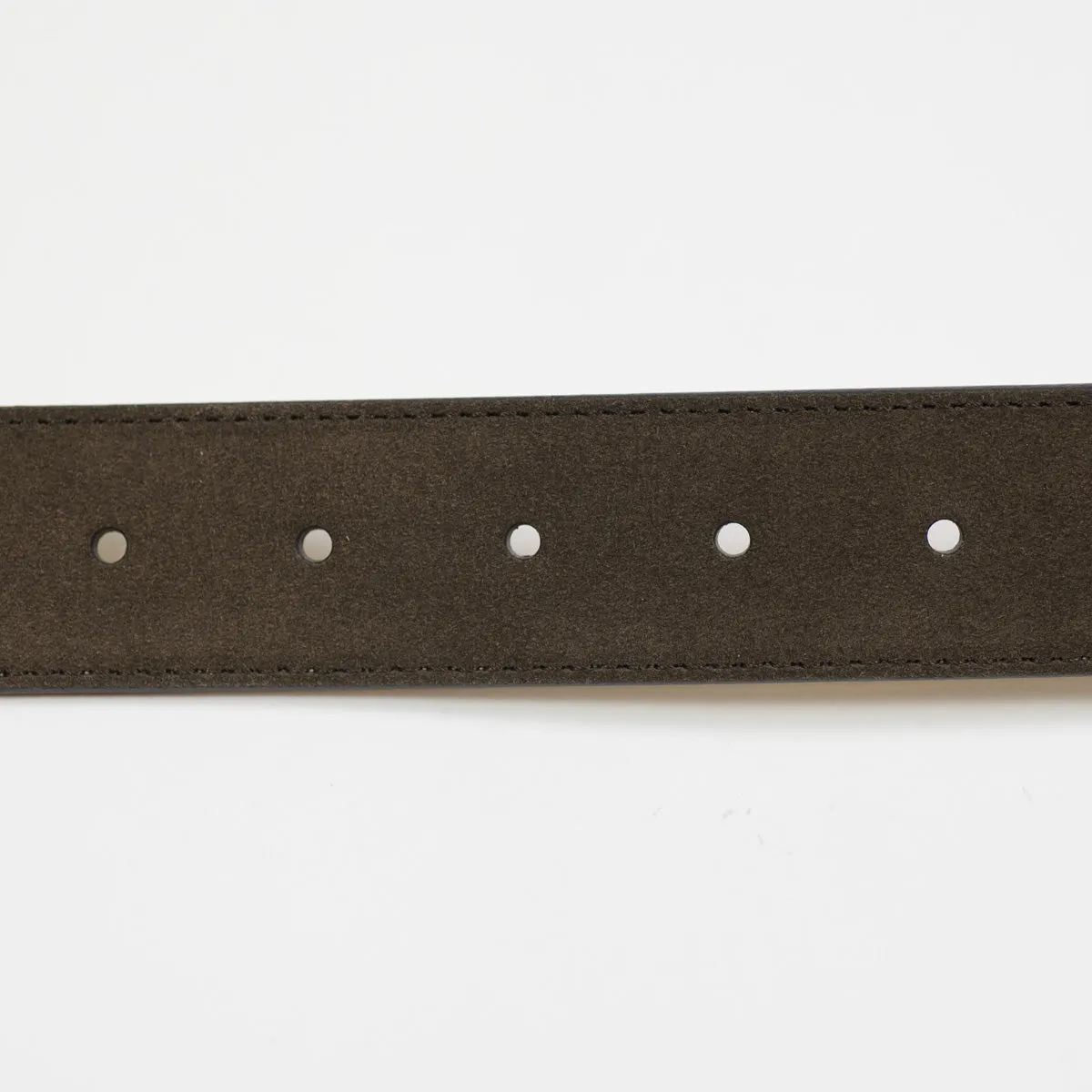 Brown Olona canvas and suede belt