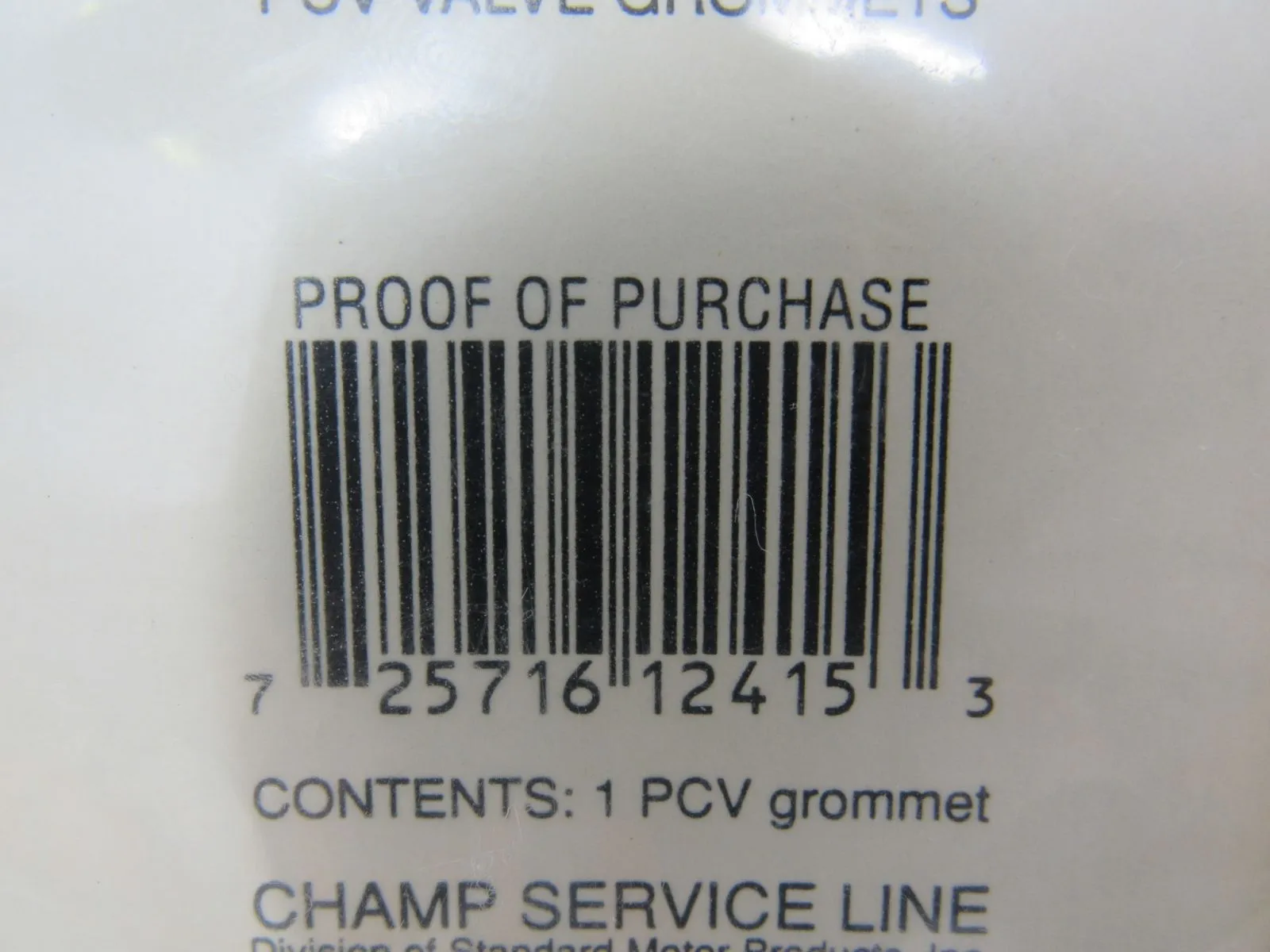 Champ PVC Valve Grommet GM Products 1979-up 9-1974 -- New