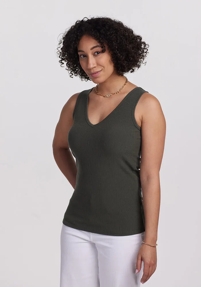 Clearance - Vivi Ribbed Tank