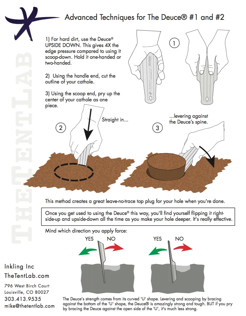 DirtSaw™ Deuce® #2 Trowel by The TentLab