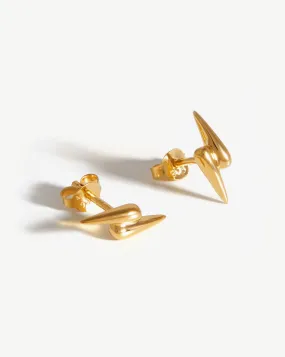 Double Claw Stud Earrings