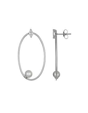 Georgini Heirloom Admired Earrings - Silver