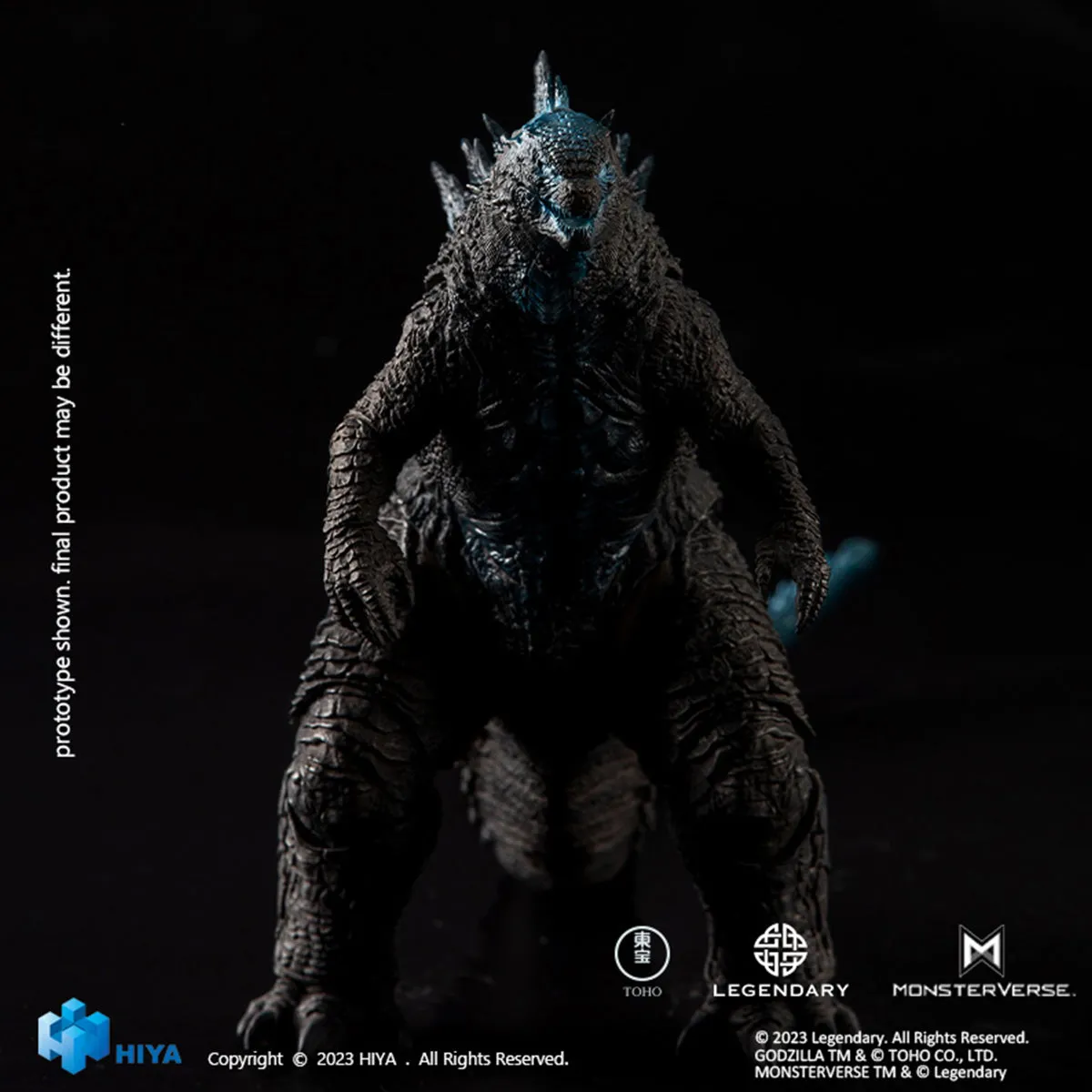 HiPlay HIYA Godzila vs. Kong: Atomic Breath Godzila Exquisite Basic Series Monster Action Figure