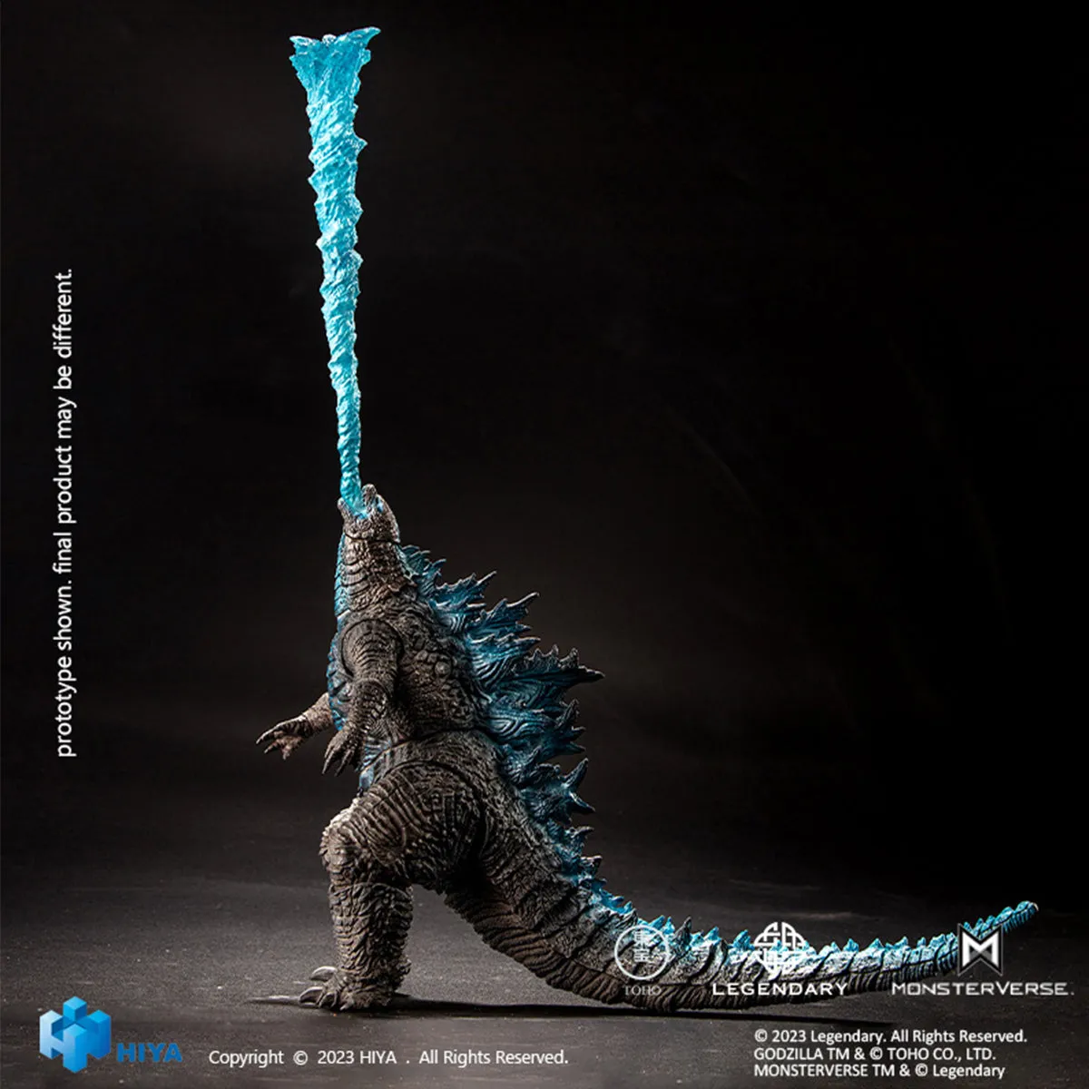 HiPlay HIYA Godzila vs. Kong: Atomic Breath Godzila Exquisite Basic Series Monster Action Figure