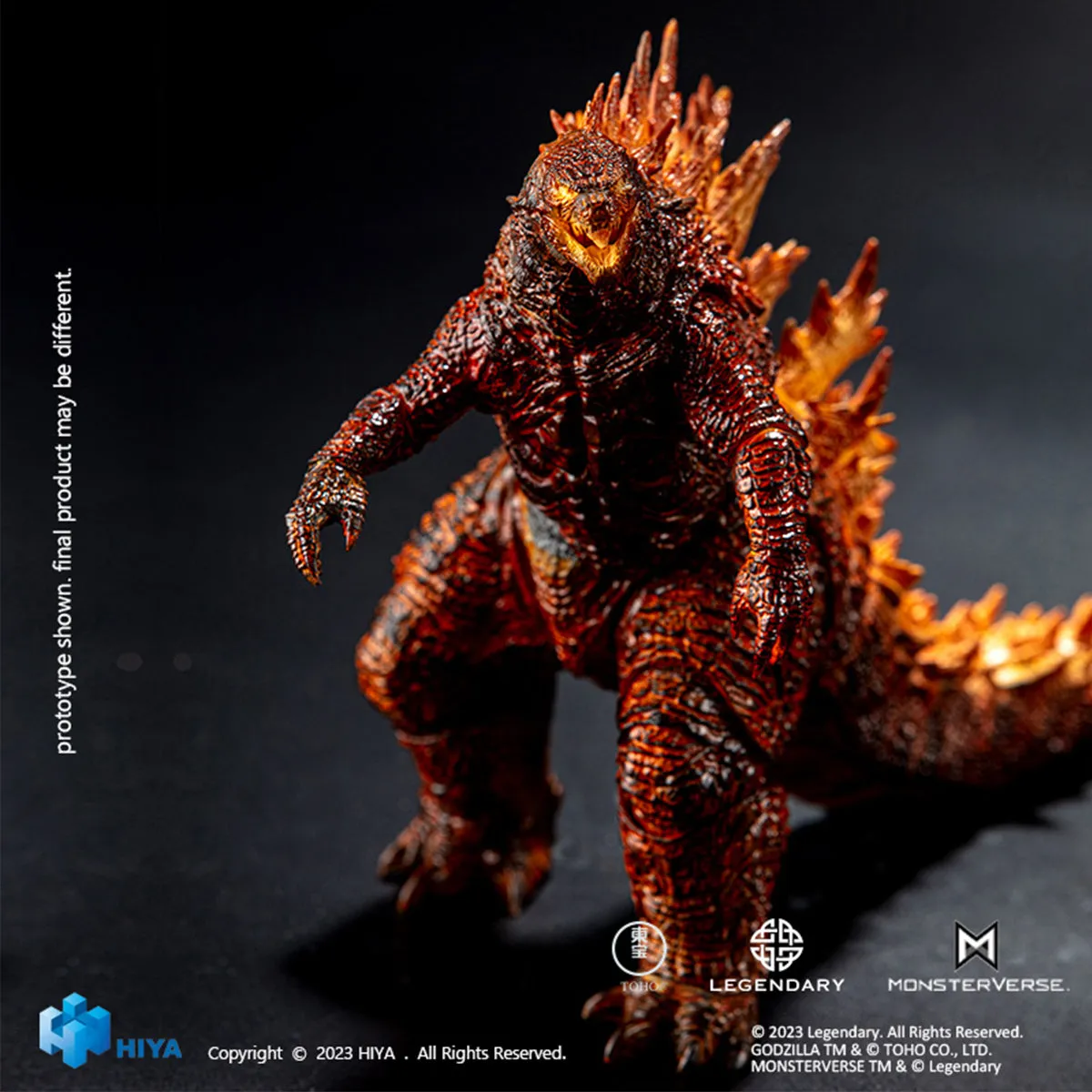 HiPlay HIYA King of the Monsters - Burning Godzila Exquisite Basic Series Monster Action Figure