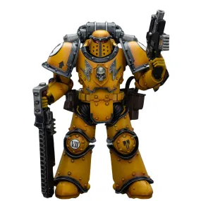 HiPlay JoyToy 40K: Imperial Fists Legion MkIII Despoiler Squad Legion Despoiler with Chainsword  Action Figures