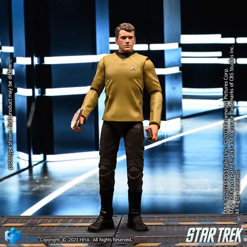 Hiya Toys Star Trek 2009 Chekov Exquisite Mini 1/18 Action Figure