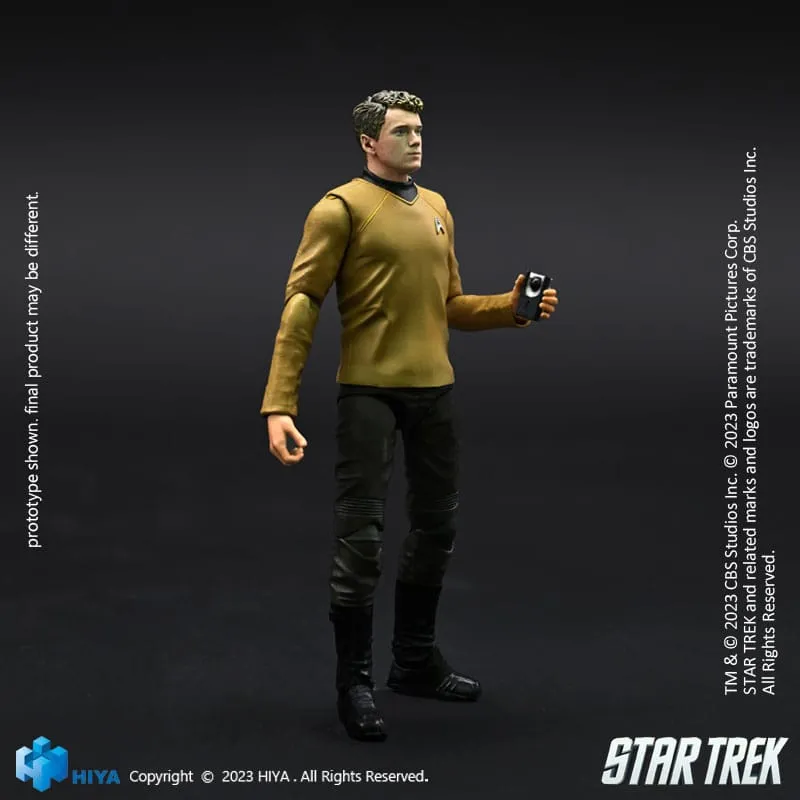 Hiya Toys Star Trek 2009 Chekov Exquisite Mini 1/18 Action Figure