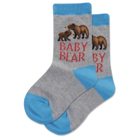 HOTSOX Kid's Baby Bear Crew Socks