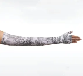 Juzo Soft Seamless Gauntlet, Floral Gray