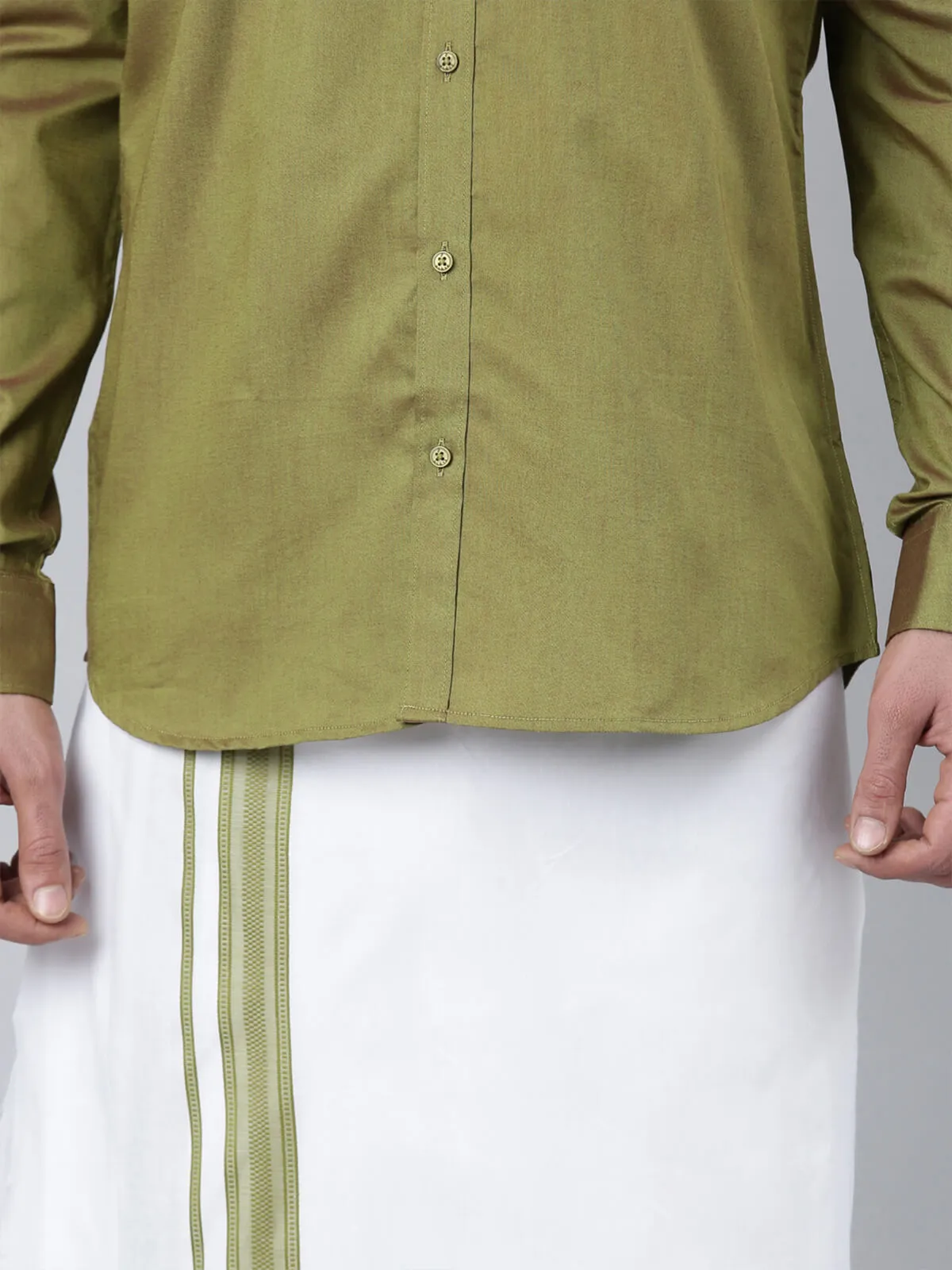 Karna Colour Shirt - Olive