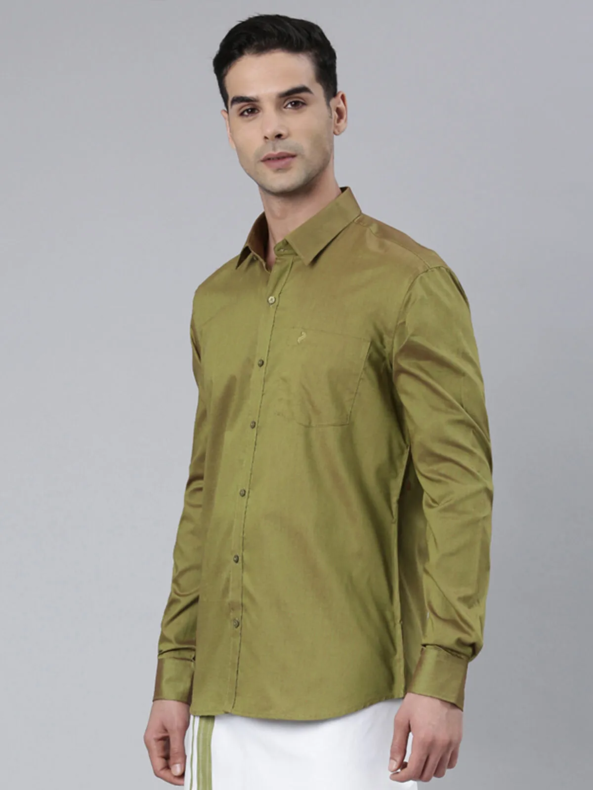 Karna Colour Shirt - Olive