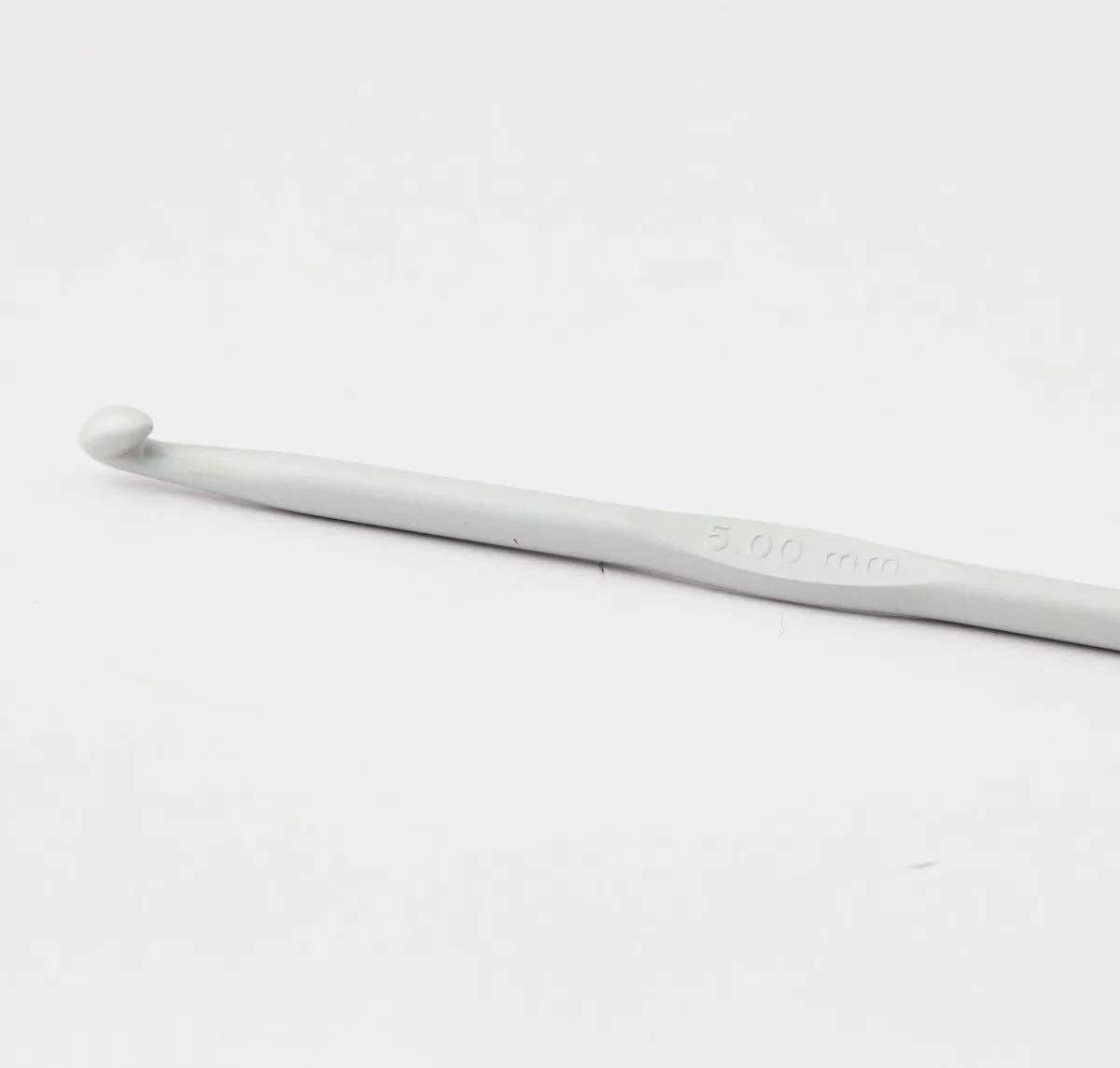 KnitPro Grey Aluminium Single Ended Crochet Hook