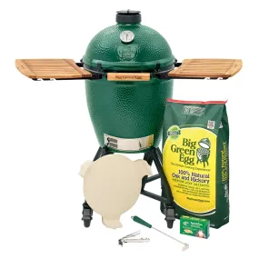 Large Big Green Egg in a Nest Handler with Mates Package