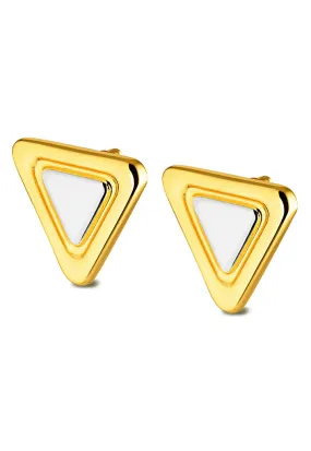 Louvre Earrings | Two-Tone