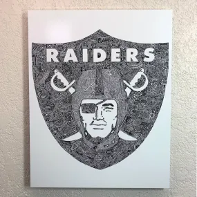 Metal Print - RAIDERS