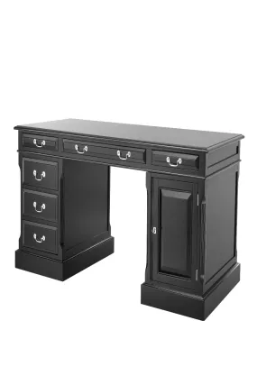 (Open-Box) Black Rectangular Desk | Eichholtz British