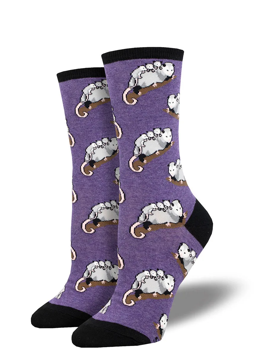 Opossum Posse Women's Socks