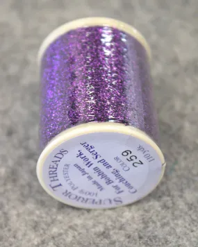 Razzle Dazzle 8wt. Polyester Thread- #259 Purple Velvet