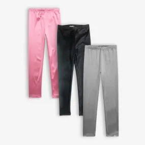 Shiny Leggings Set | 3-Piece