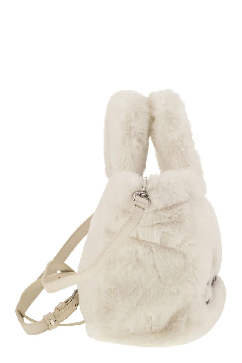 SOFT FUR MINI VANITY BAG