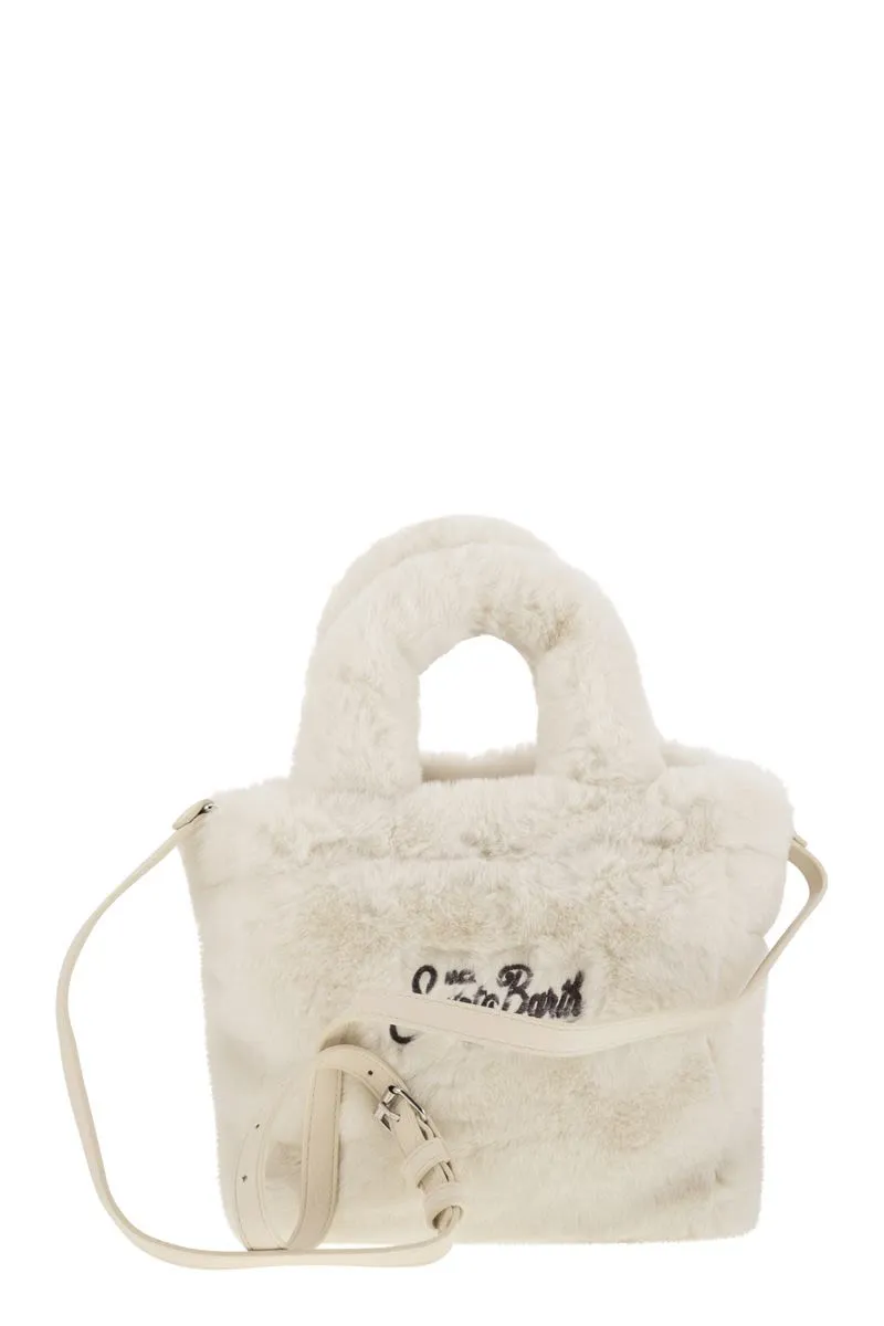 SOFT FUR MINI VANITY BAG