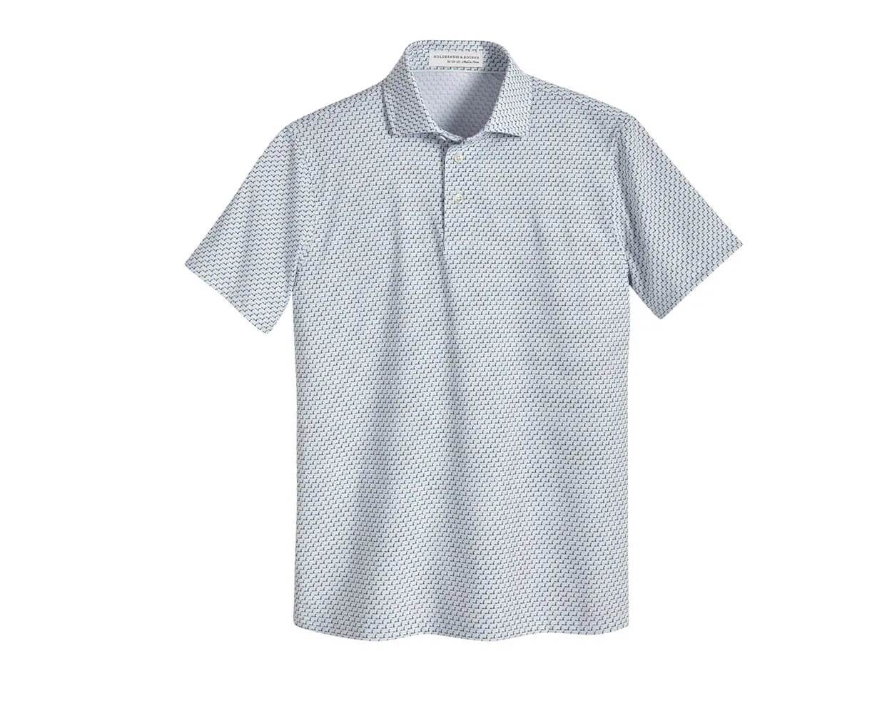 The Nessie Boys Shirt: White & Sage